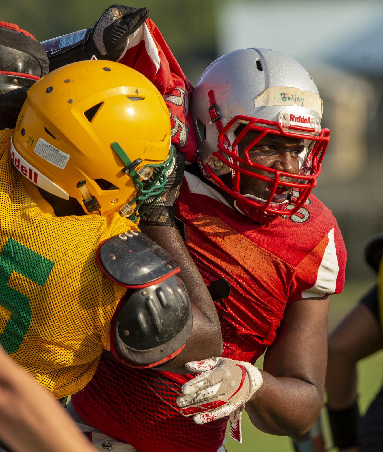 Eastern Alamance and Page scrimmage